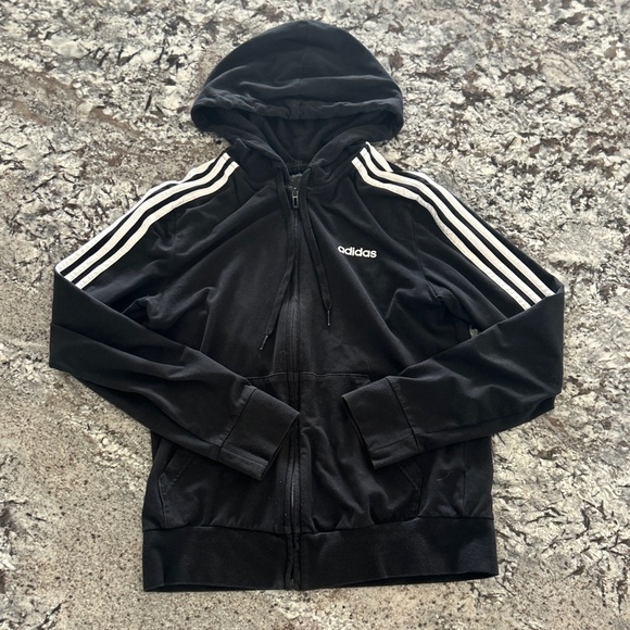 ADIDAS Women’s Essentials Three Stripes Hoodie - Picture 2 of 6